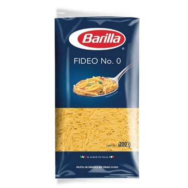 Imagen de SOPA BARILLA FIDEO 0 200 GRS